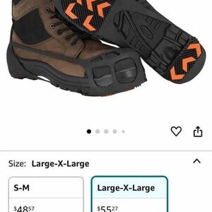 Grip pro ,Ice cleats brand new